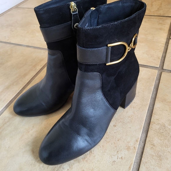 Geox Eleana medium heel ankle boot size EU 38.5 US 8.5 - Picture 7 of 11